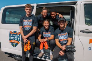 Budget Car Rentals backs footy donation drive