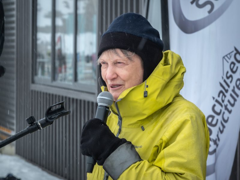 Helen Clark opens new Snow Farm base