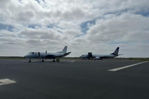Chatham Islands enters the jet age
