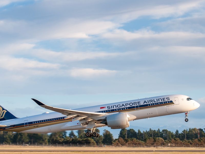 Singapore Airlines boosts Christchurch Airport services