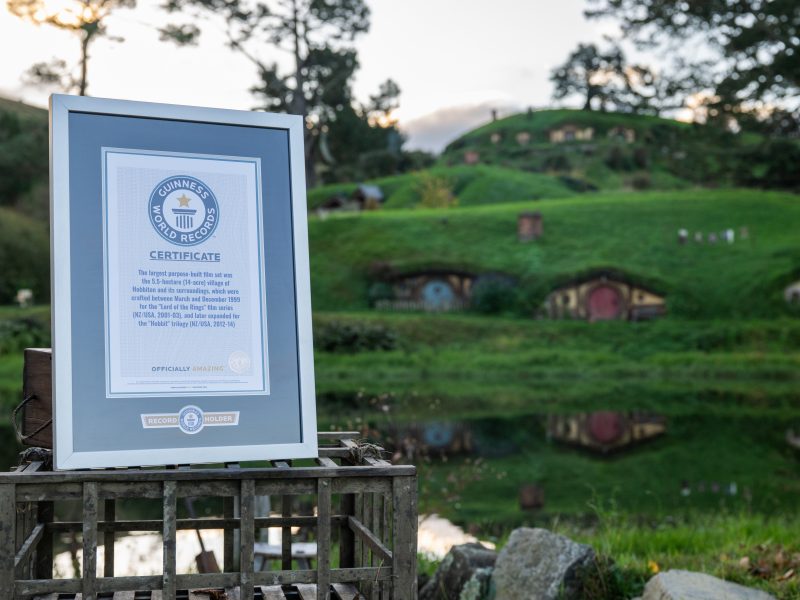 Guinness World Record for Hobbiton