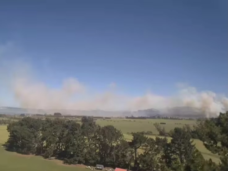 Winds expected to whip up Kaikōura fires