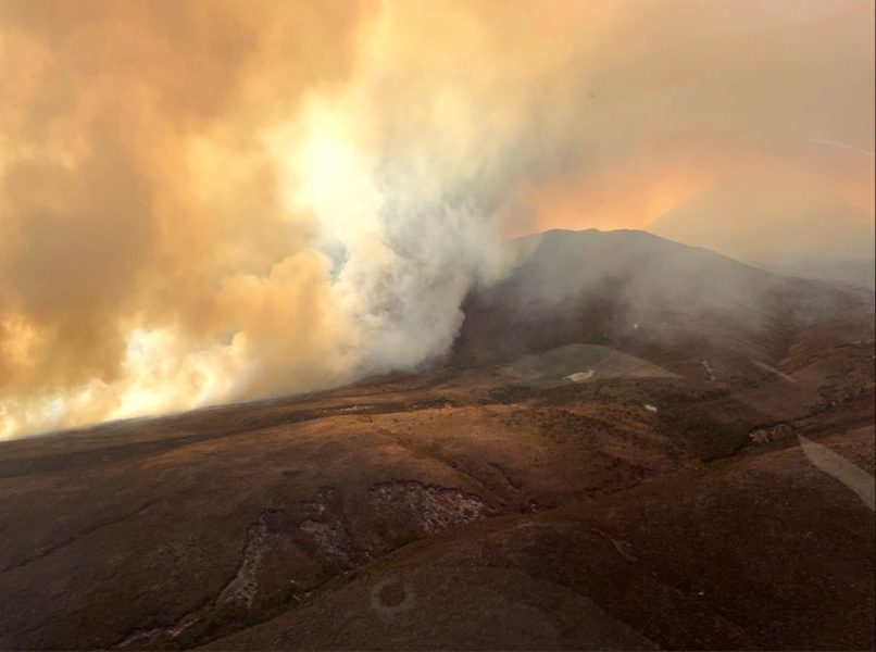 Too early to confirm when Tongariro walks will reopen following fire…