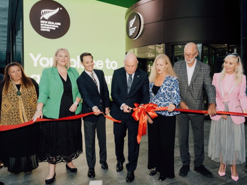 NZICC Opening: PM cuts the ribbon on “incredible venue”
