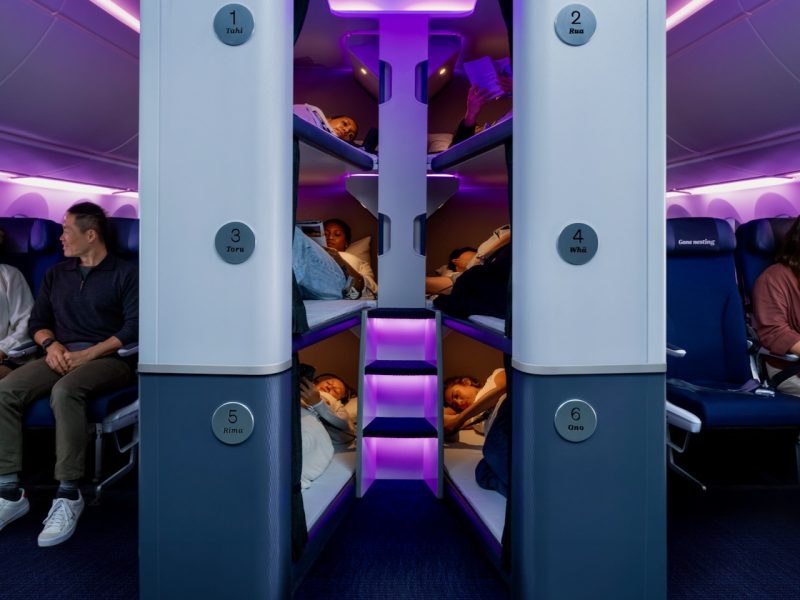 Air NZ to open sleep pod bookings, priced from $495