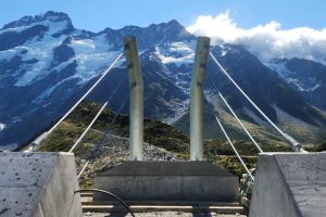 DOC pushes out completion of NZ’s longest swing bridge after extreme weather