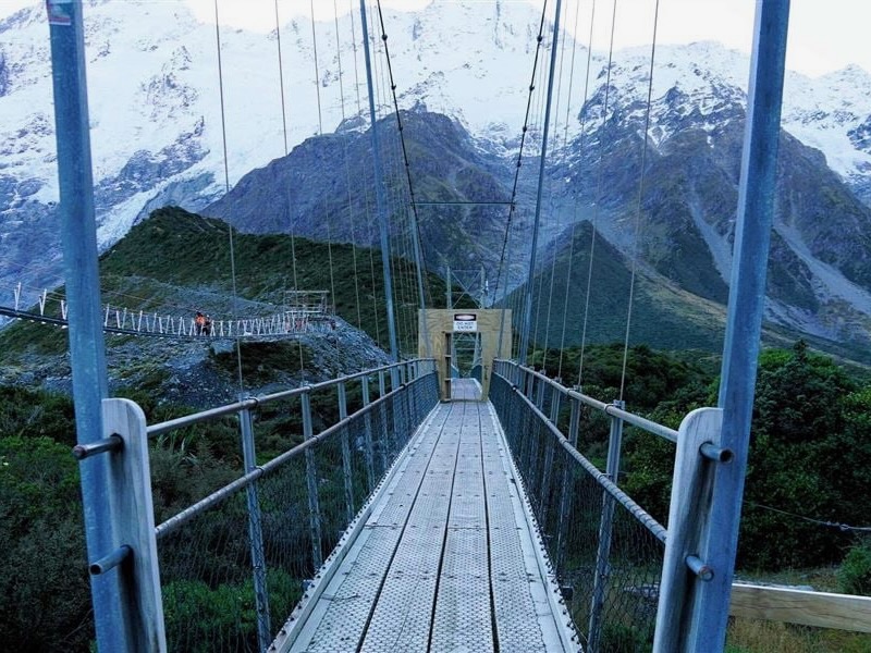 DOC offers old Hooker Valley bridge parts for sale