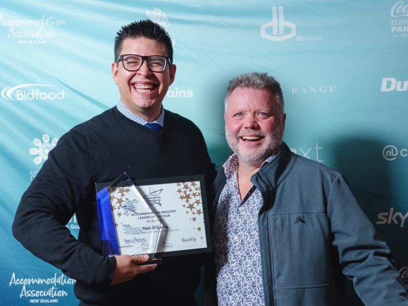 DoubleTree, Experience Collective, JW Marriott leaders recognised at Hospitality NZ awards…