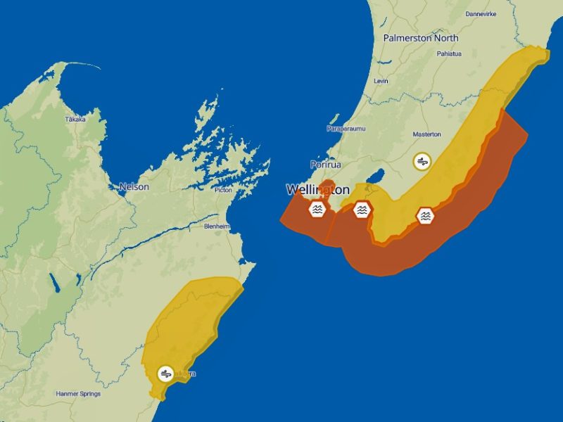 Cook Strait ferry services cancelled as heavy swells hit Wellington