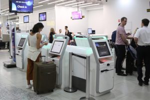 Domestic airfares down, international up