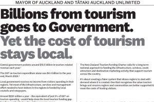 Wayne Brown, TAU launch public push for Tourism Funding Charter