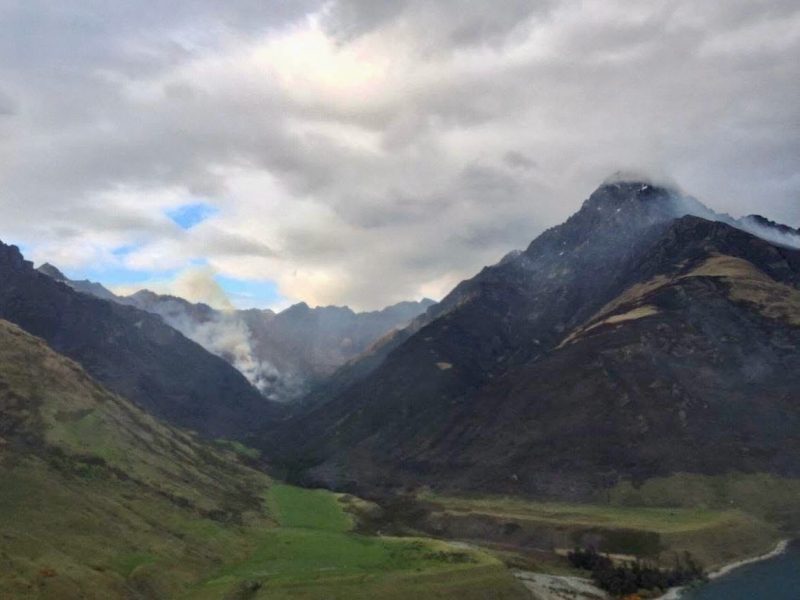 Walter Peak fire contained, vessel exclusion zone lifted – FENZ